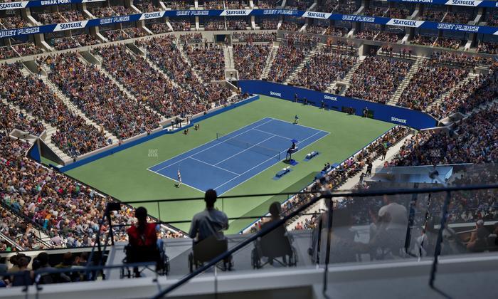 Arthur Ashe Stadium - Section 325 Seat View
