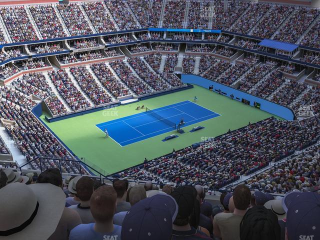 Arthur Ashe Stadium - Section 327 Seat View