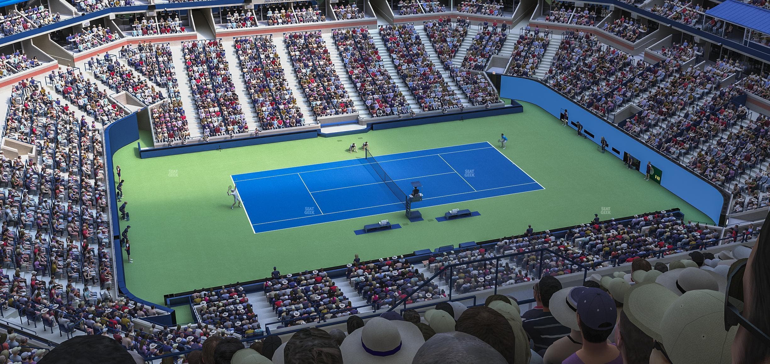 Arthur Ashe Stadium - Section 329 Seat View