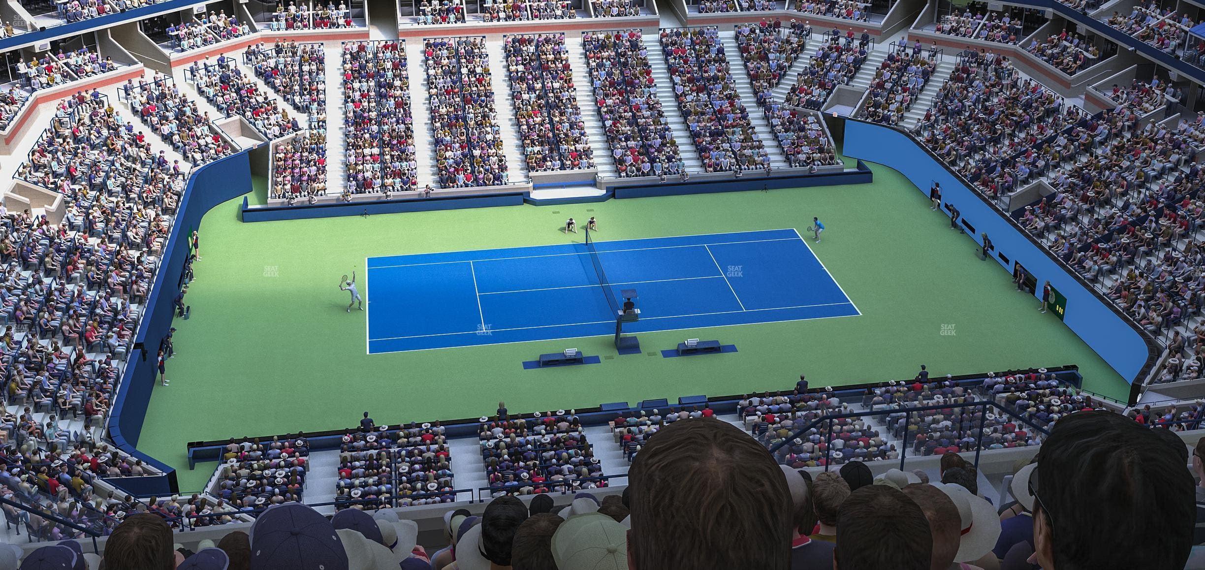 Arthur Ashe Stadium - Section 330 Seat View