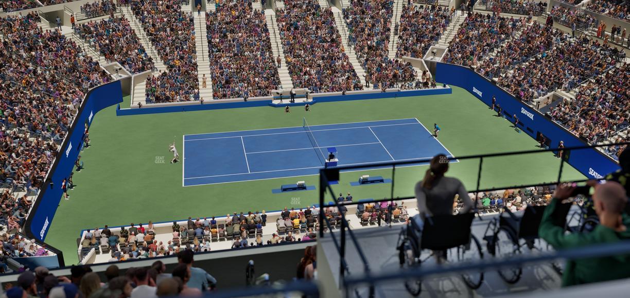 Arthur Ashe Stadium - Section 330 Seat View