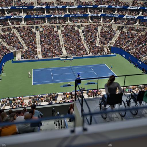 Arthur Ashe Stadium - Section 330 Seat View