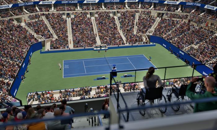 Arthur Ashe Stadium - Section 330 Seat View