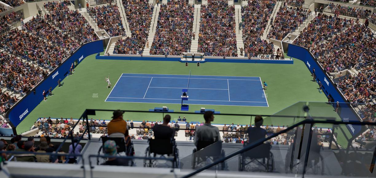 Arthur Ashe Stadium - Section 331 Seat View