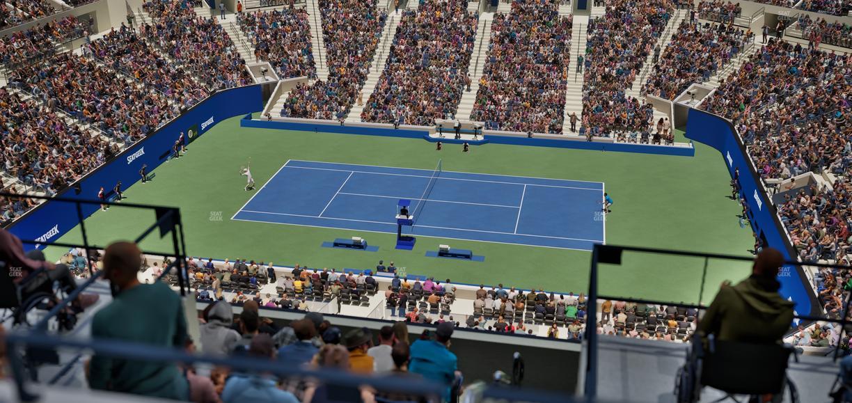 Arthur Ashe Stadium - Section 332 Seat View
