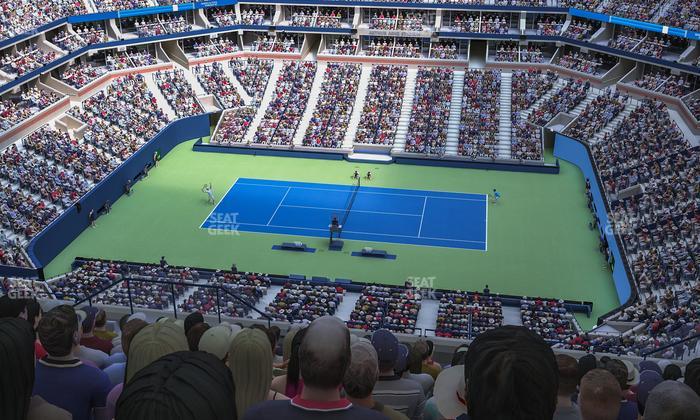 Arthur Ashe Stadium - Section 332 Seat View