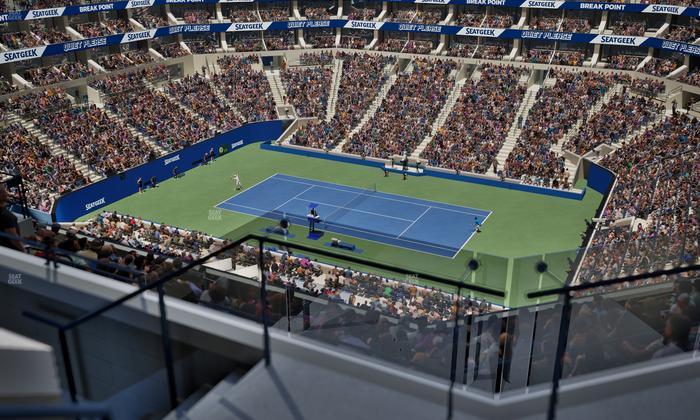 Arthur Ashe Stadium - Section 334 Seat View