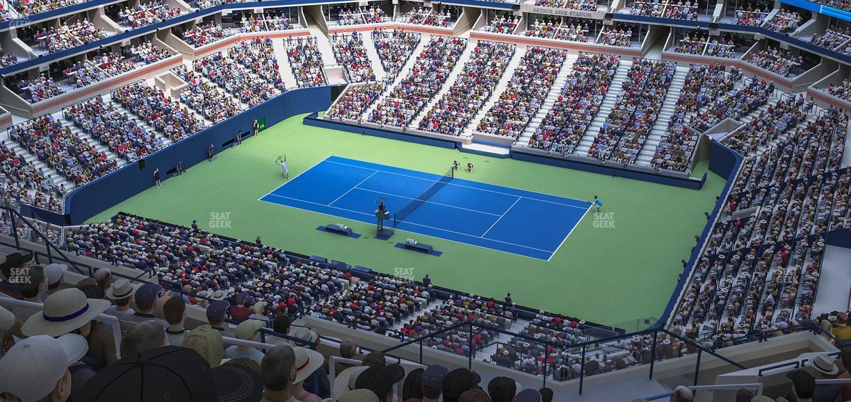 Arthur Ashe Stadium - Section 334 Seat View