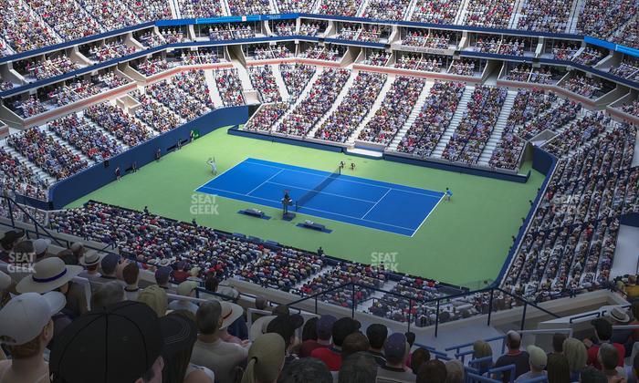 Arthur Ashe Stadium - Section 334 Seat View