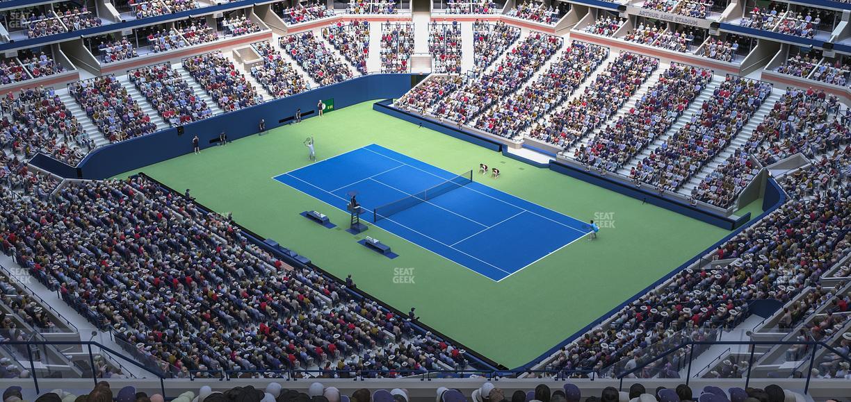 Arthur Ashe Stadium - Section 336 Seat View