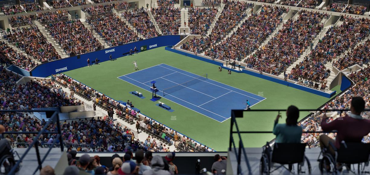 Arthur Ashe Stadium - Section 336 Seat View