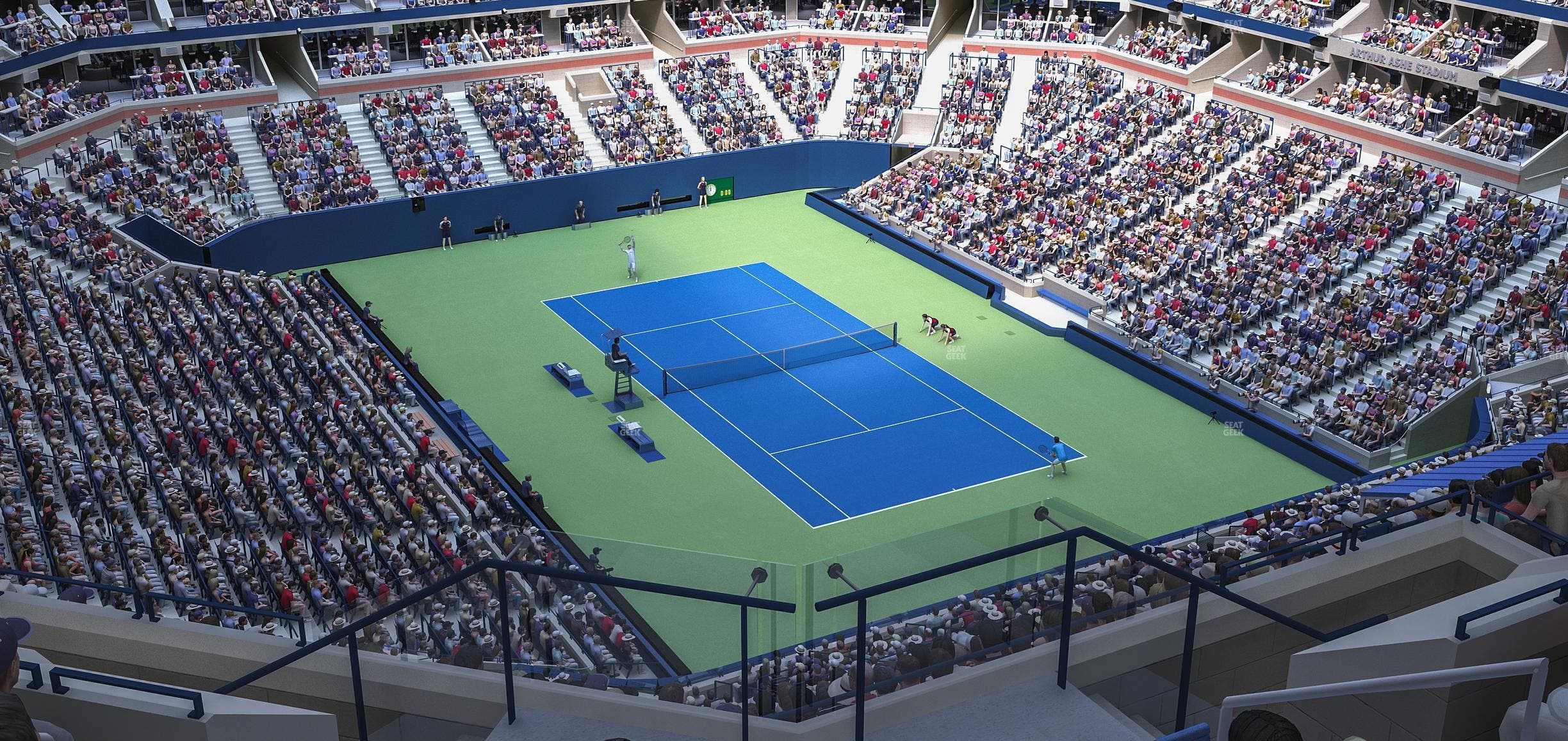 Arthur Ashe Stadium - Section 338 Seat View
