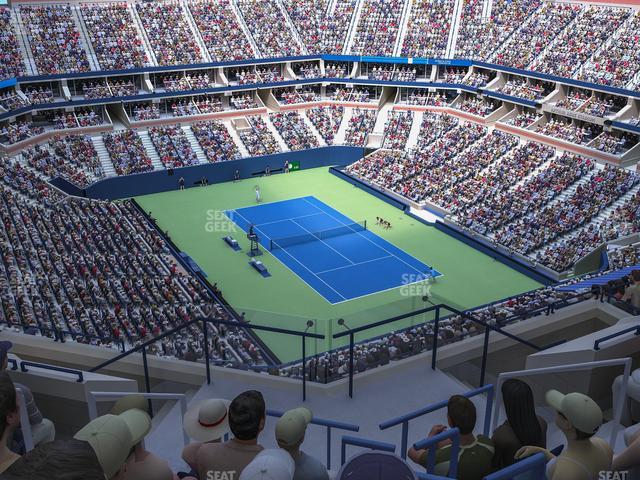 Arthur Ashe Stadium - Section 338 Seat View