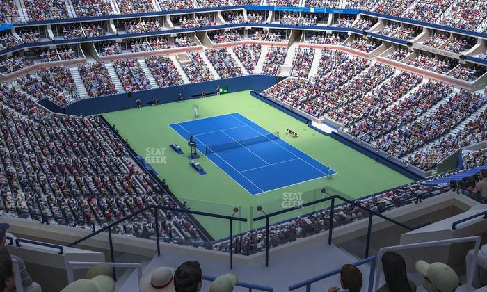 Arthur Ashe Stadium - Section 338 Seat View