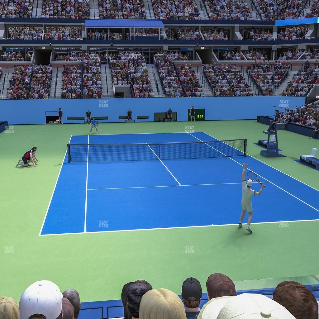 Arthur Ashe Stadium - Section 34 Seat View