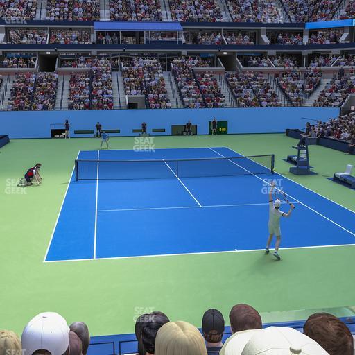 Arthur Ashe Stadium - Section 34 Seat View