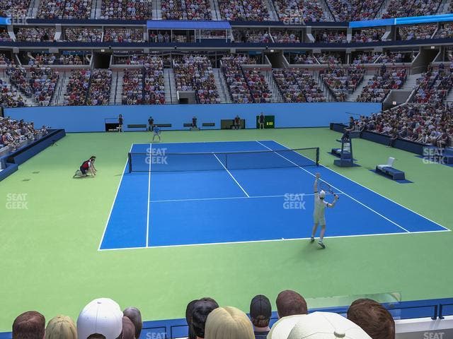 Arthur Ashe Stadium - Section 34 Seat View