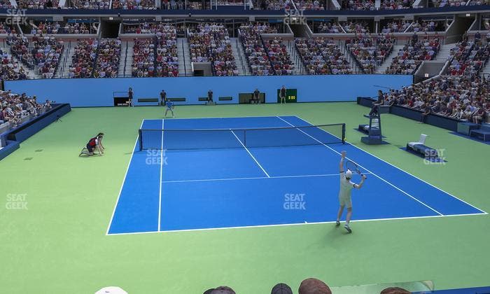 Arthur Ashe Stadium - Section 34 Seat View