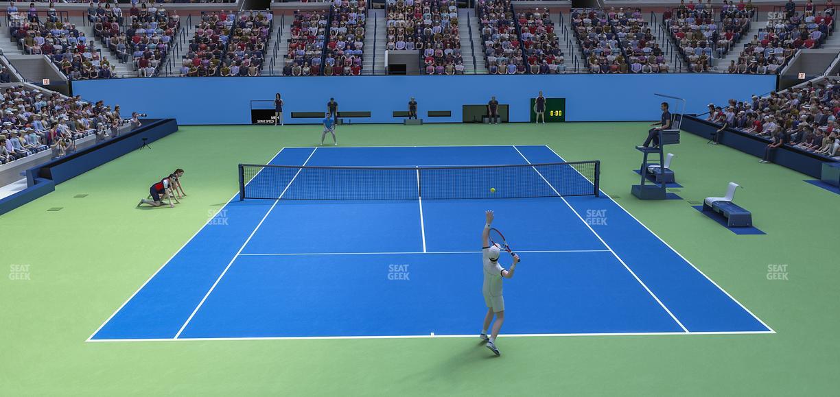 Arthur Ashe Stadium - Section 35 Seat View