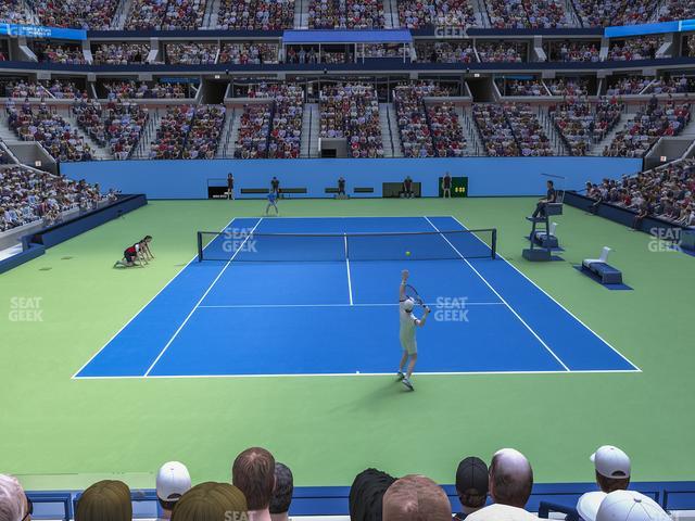 Arthur Ashe Stadium - Section 35 Seat View