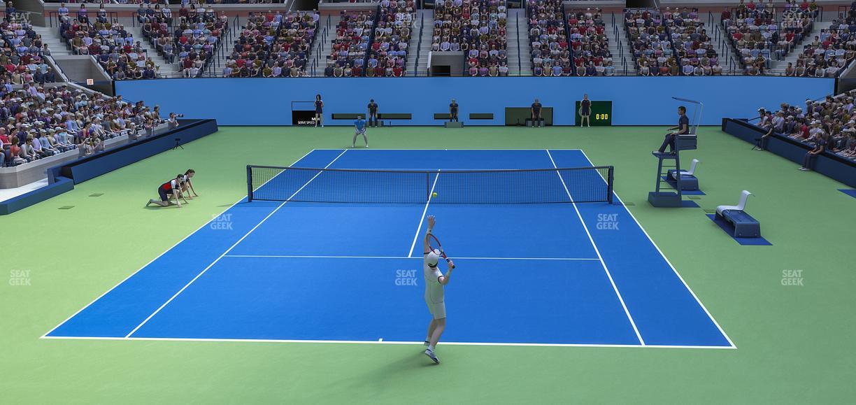 Arthur Ashe Stadium - Section 36 Seat View