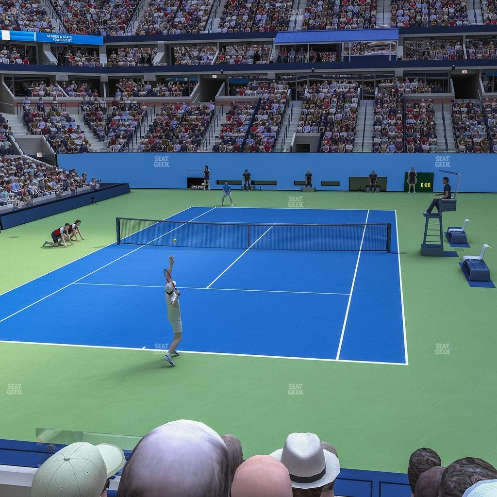 Arthur Ashe Stadium - Section 37 Seat View