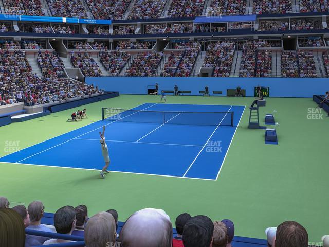 Arthur Ashe Stadium - Section 38 Seat View