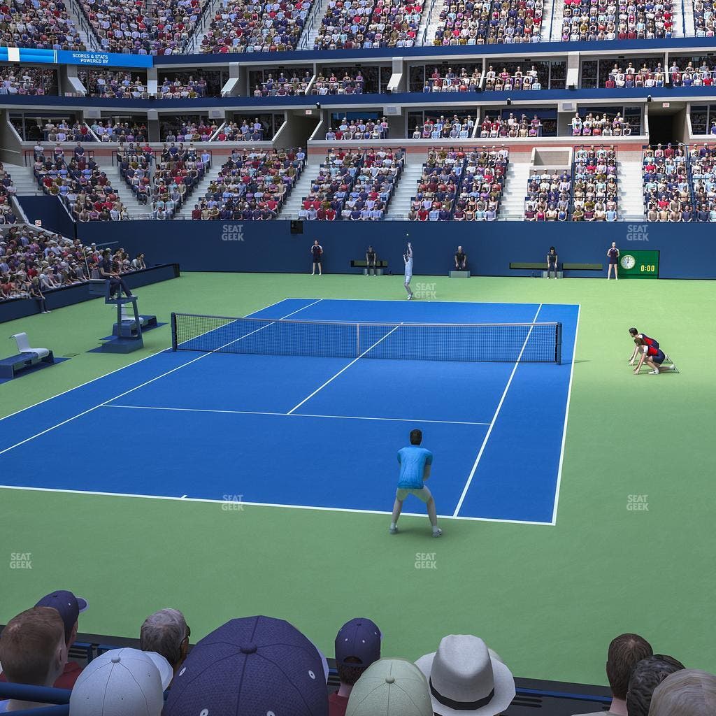 Arthur Ashe Stadium - Section 4 Seat View