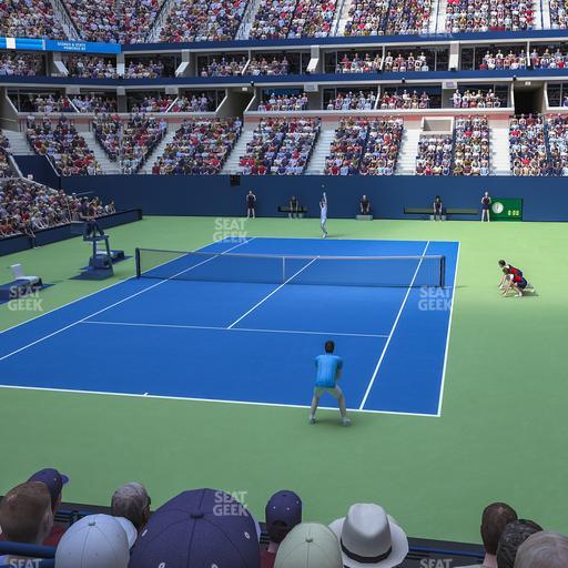 Arthur Ashe Stadium - Section 4 Seat View