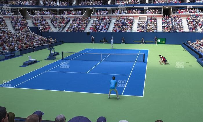 Arthur Ashe Stadium - Section 4 Seat View