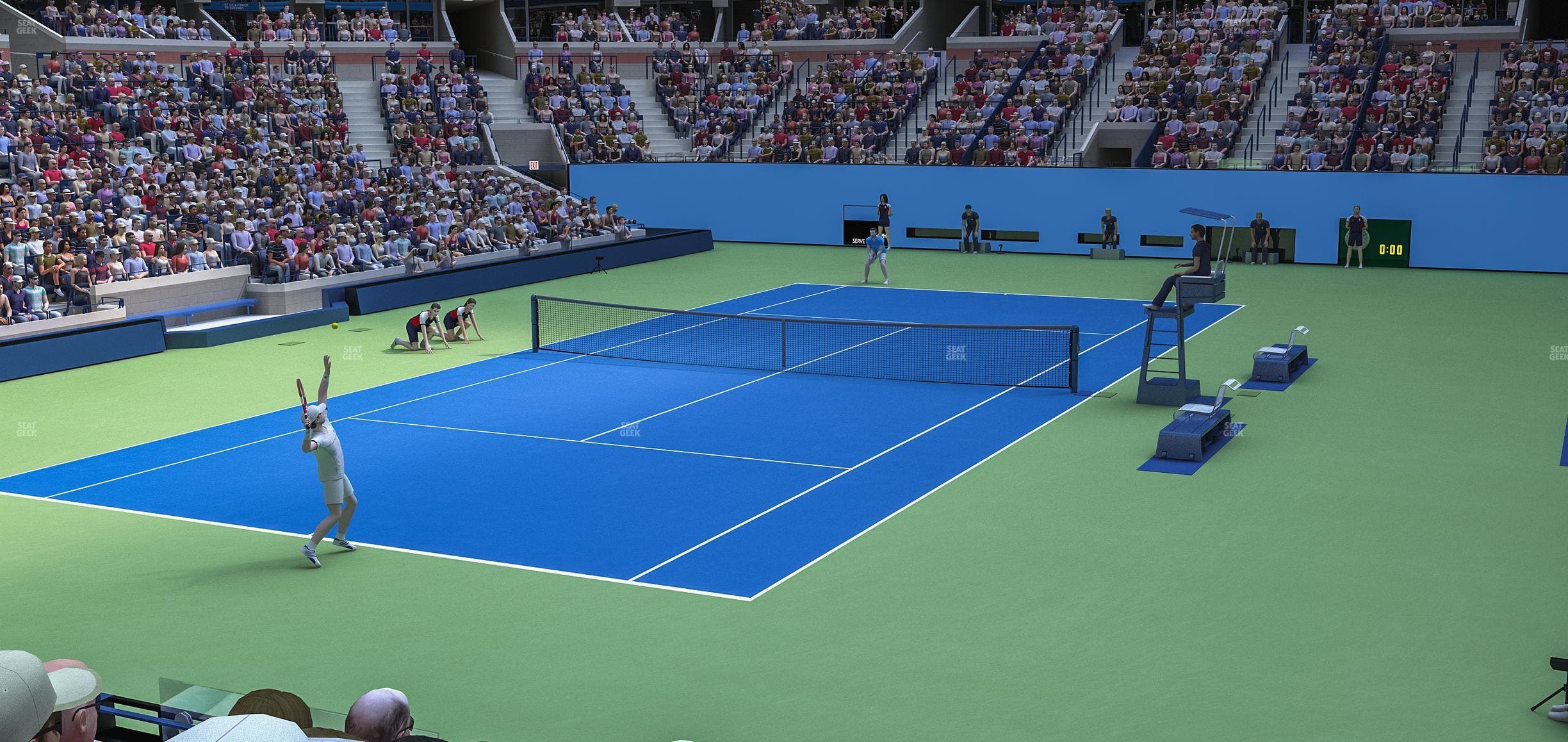 Arthur Ashe Stadium - Section 40 Seat View