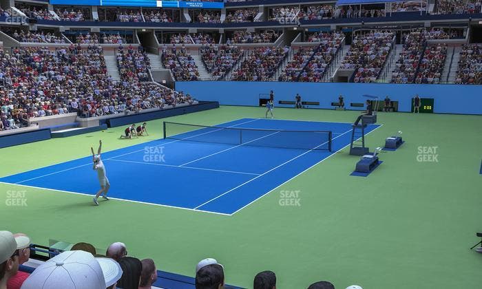 Arthur Ashe Stadium - Section 40 Seat View