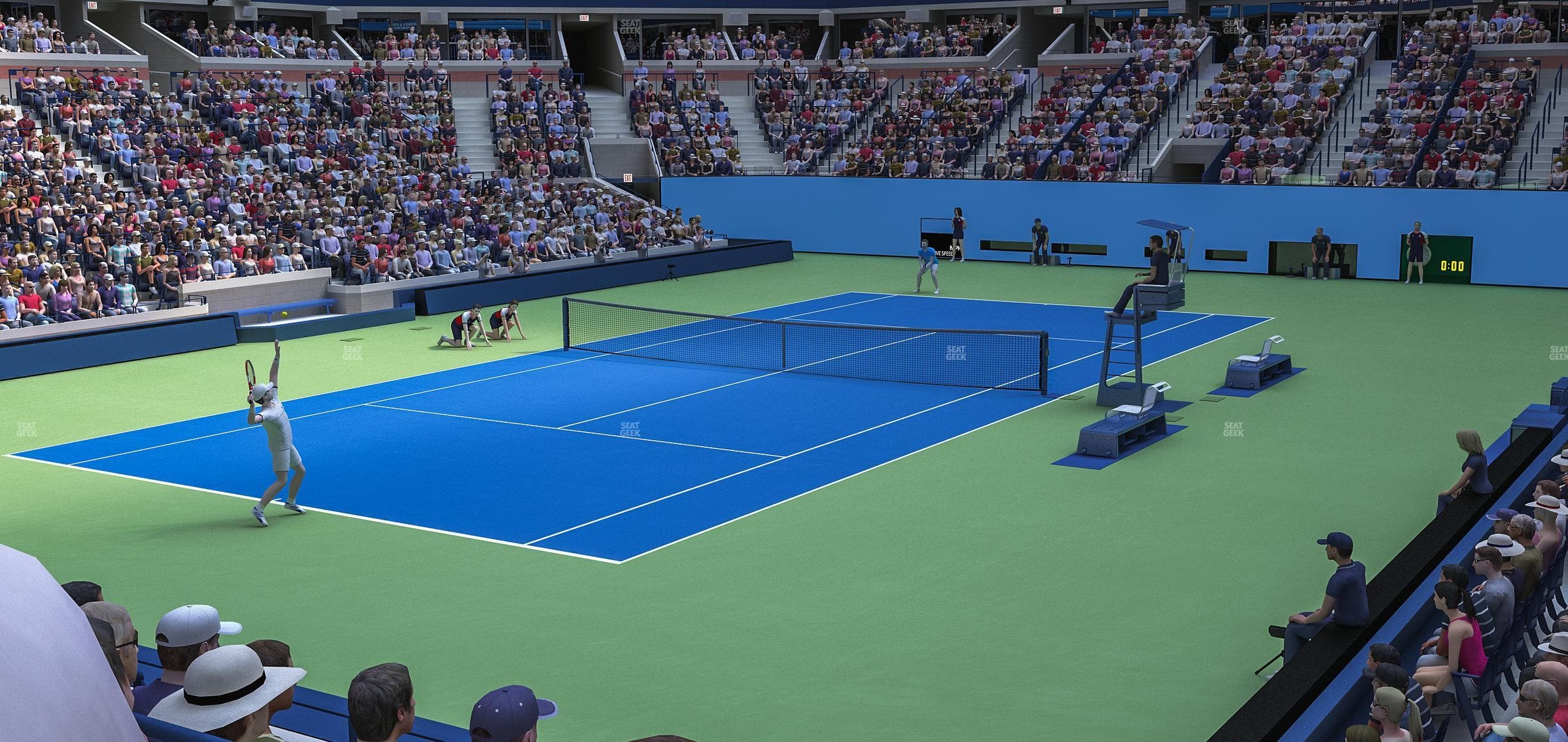 Arthur Ashe Stadium - Section 41 Seat View