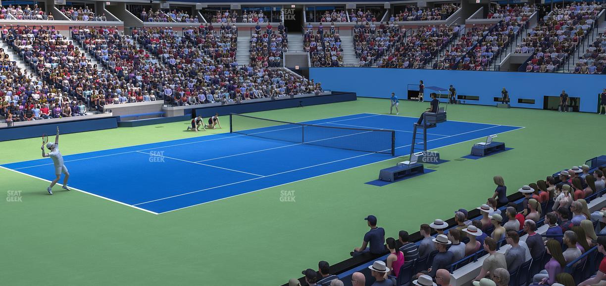 Arthur Ashe Stadium - Section 43 Seat View