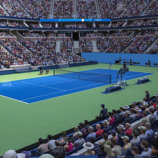 Arthur Ashe Stadium - Section 43 Seat View