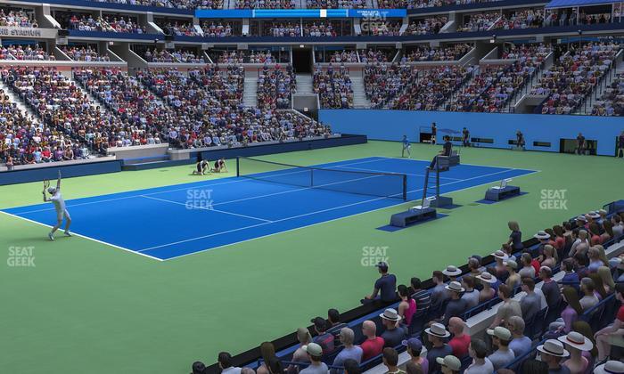 Arthur Ashe Stadium - Section 43 Seat View