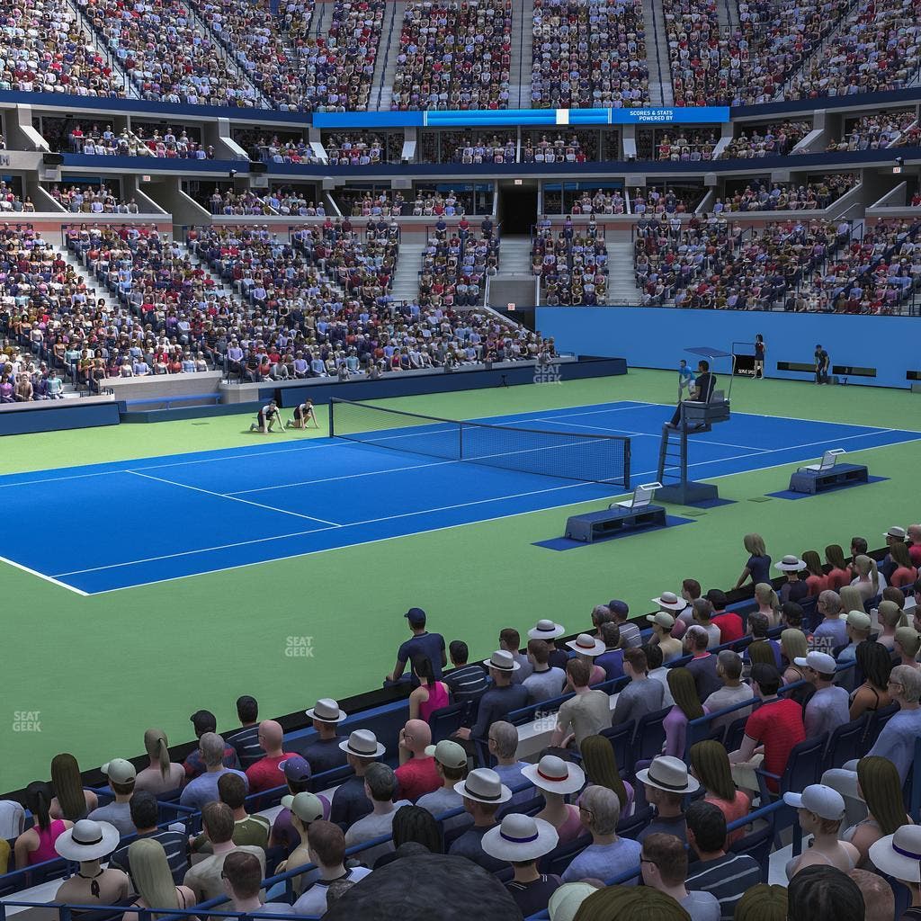 Arthur Ashe Stadium - Section 44 Seat View
