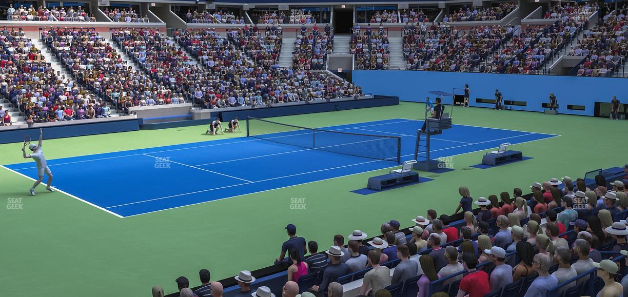 Arthur Ashe Stadium - Section 44 Seat View