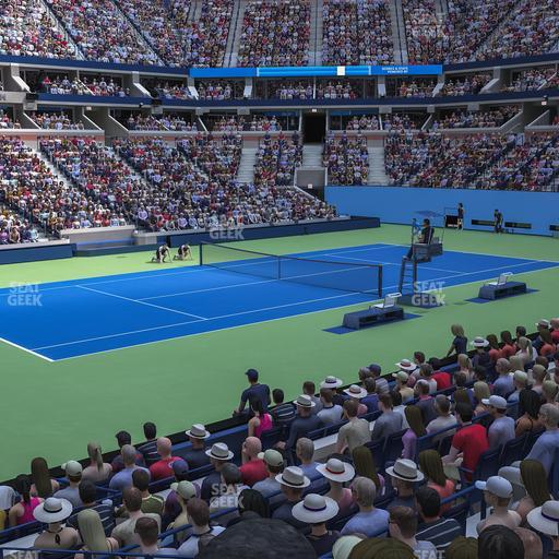 Arthur Ashe Stadium - Section 44 Seat View