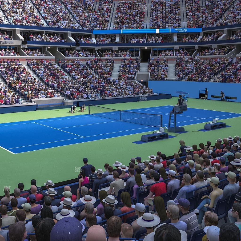 Arthur Ashe Stadium - Section 45 Seat View