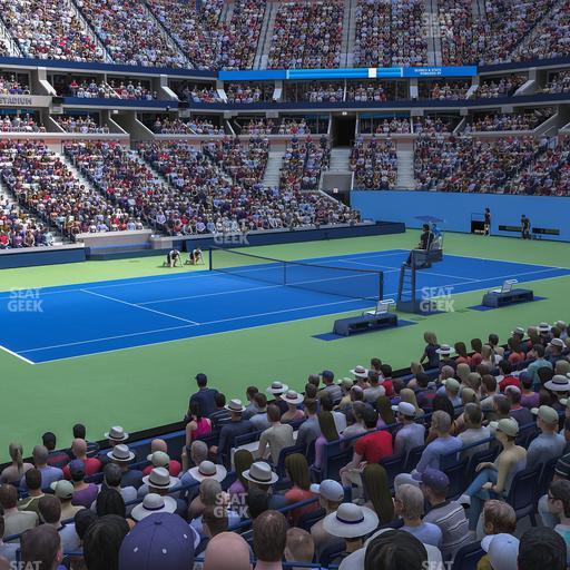 Arthur Ashe Stadium - Section 45 Seat View