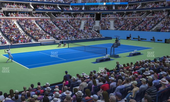 Arthur Ashe Stadium - Section 45 Seat View