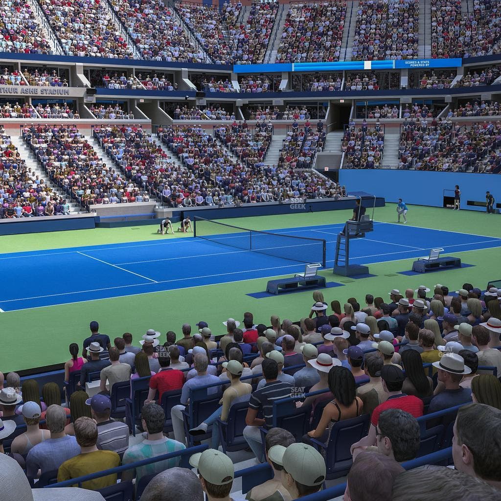 Arthur Ashe Stadium - Section 46 Seat View