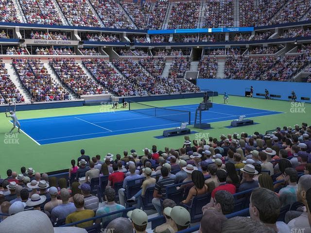 Arthur Ashe Stadium - Section 46 Seat View