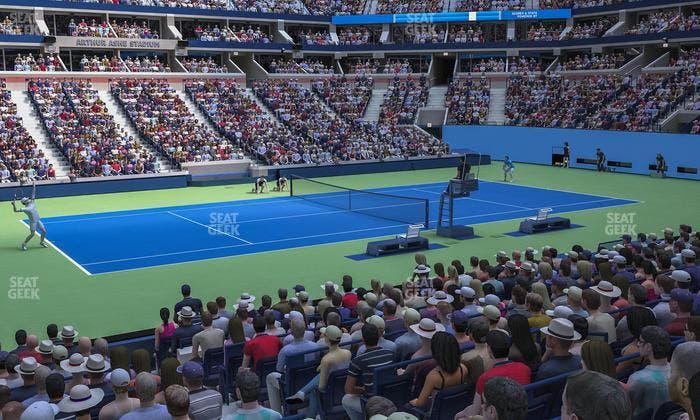 Arthur Ashe Stadium - Section 46 Seat View
