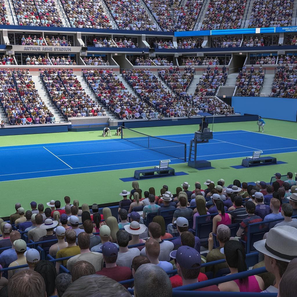 Arthur Ashe Stadium View From My Seat