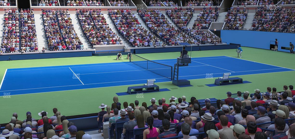 Arthur Ashe Stadium - Section 49 Seat View