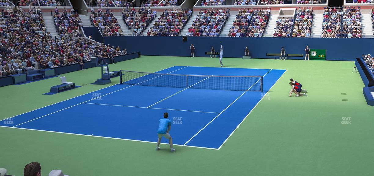 Arthur Ashe Stadium - Section 5 Seat View