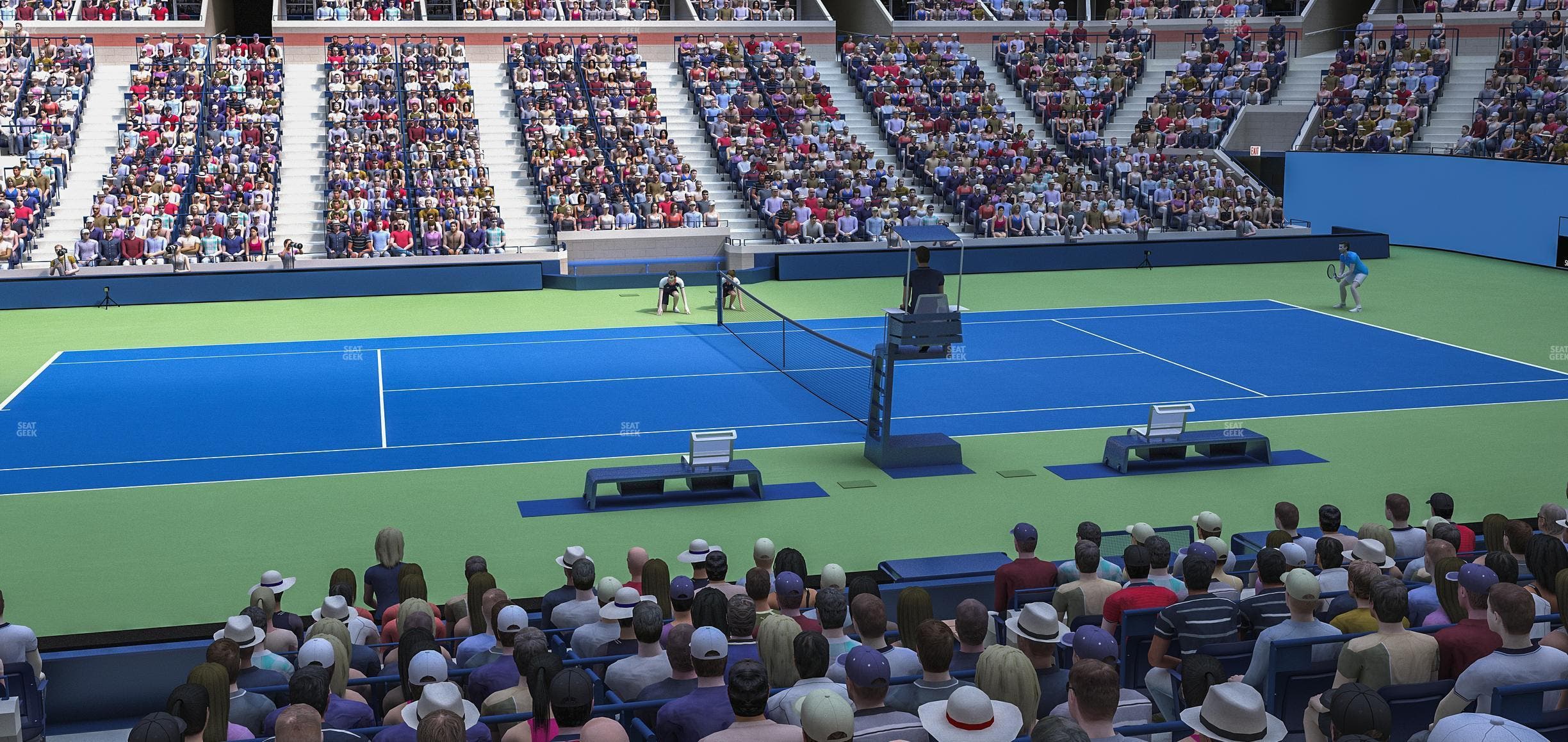 Arthur Ashe Stadium - Section 50 Seat View