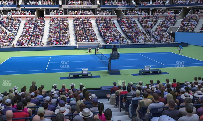 Arthur Ashe Stadium - Section 51 Seat View